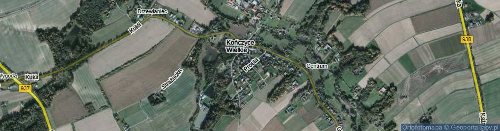 Zdjęcie satelitarne Prosta ul.